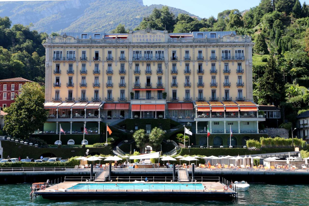 l'hôtel ***** en face de Bellagio