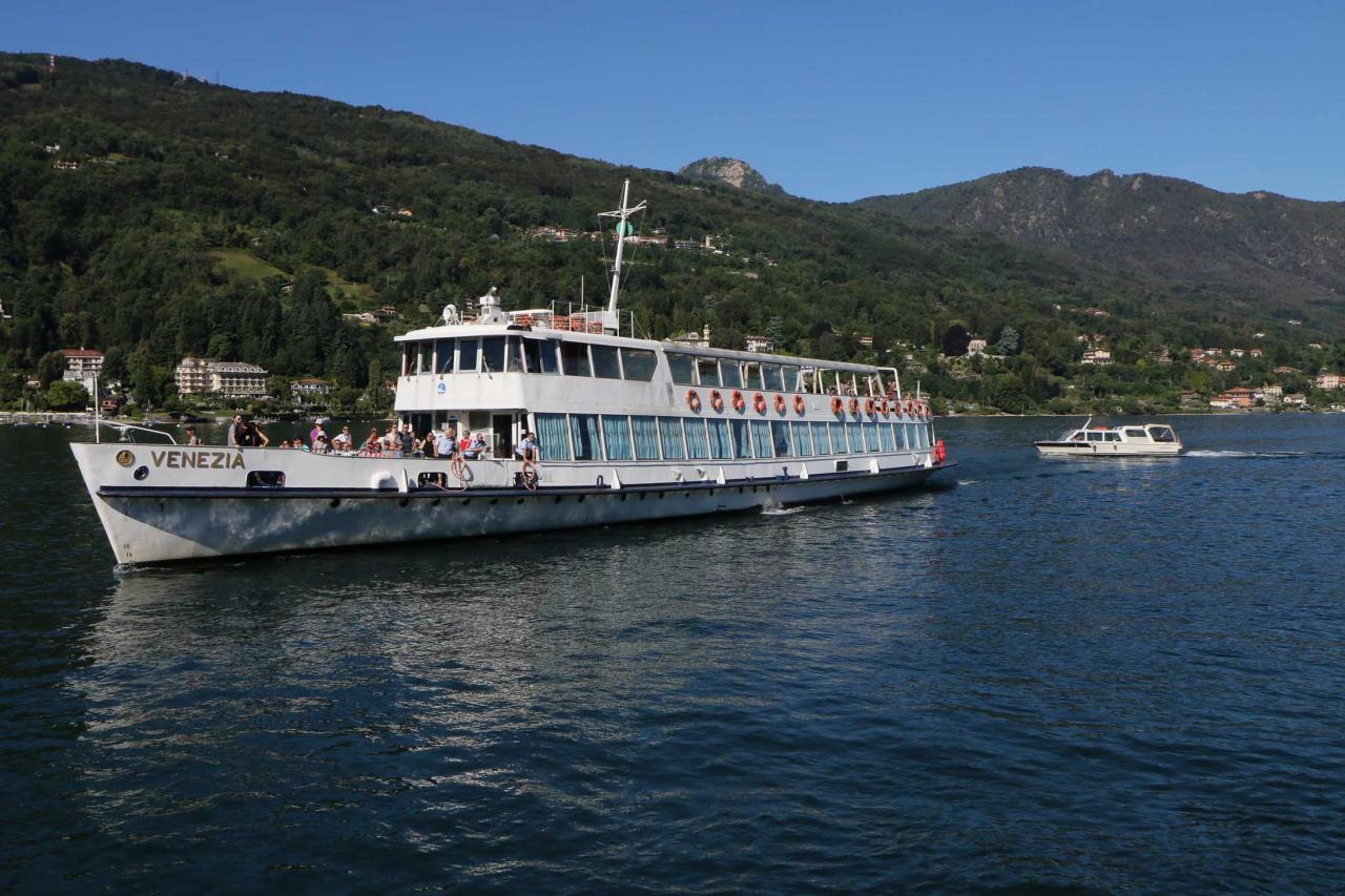 Les bâteaux du Lac Majeur